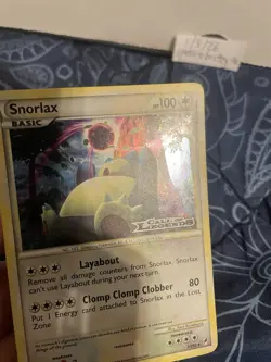 Pokemon Snorlax #33/95 Call of Legends Prerelease Stamp;FREE SHIPPING! - Image 4