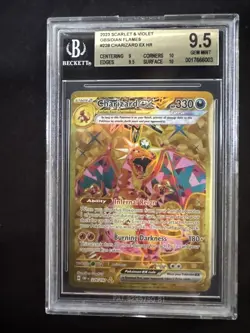 Charizard EX HR - 2023 Obsidian Flames #228 - BGS 9.5 Gem Mint - Pokemon TCG - Image 1