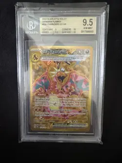 Charizard EX HR - 2023 Obsidian Flames #228 - BGS 9.5 Gem Mint - Pokemon TCG - Image 3