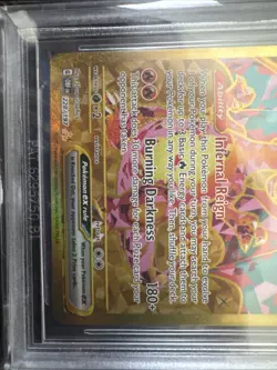 Charizard EX HR - 2023 Obsidian Flames #228 - BGS 9.5 Gem Mint - Pokemon TCG - Image 4