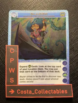 BLAZIER, CITADEL CARTOGRAPHER - CHOOSE STATS - 1ST ED - RARE - CHAOTIC CARD - NM - Image 1