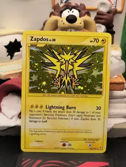2009 Pokemon Supreme Victors 150/147 Zapdos Holo Secret Rare Vintage - Image 2