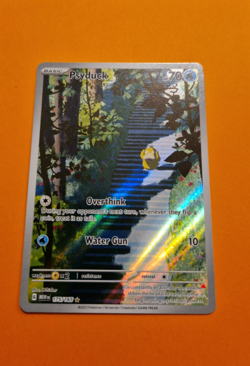 Pokemon TCG Psyduck Scarlet Violet-151 175/165 Holo Illustration Rare English LP - Image 1