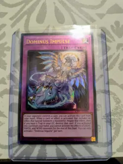 Yu-Gi-Oh! Dominus Impulse RA05-EN080 Ultimate Rare 1st Edition Near Mint Rarity - Image 3