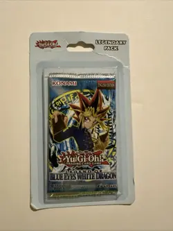 Yu-Gi-Oh! Legend of Blue Eyes White Dragon Blister Pack Unlimited New Sealed - Image 1