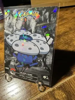 2025 Pokemon Crystal Card Collection Black Dark Edition #045 Vileplume Holo - Image 2
