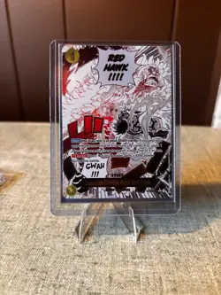 Gum-Gum Fire-Fist Pistol Red Hawk (Alt Art) OP11-114 English - One Piece TCG - Image 1