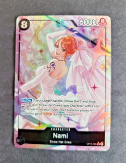 One Piece TCG Nami Alternate Art OP15-086 Adventure on Kami’s Island Near Mint - Image 2