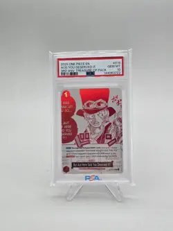 PSA 10 One Piece 3rd Anniversary Treasure Campaign Pack Lot of (7) Luffy, Ace - Image 4