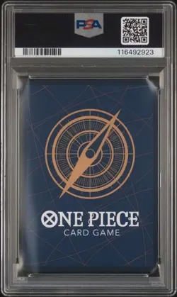 2025 ONE PIECE OP10-ROYAL BLOOD MANGA ALTERNATE ART #119 TRAFALGAR LAW PSA 10 - Image 2