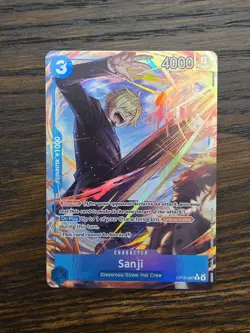 On Piece Sanji OP15-047 Rare Alt Art Adventure On Kami's Island - Image 1