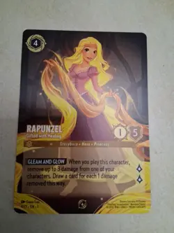 Rapunzel Gifted with Healing 4/C1 DLC Promo Disney Lorcana Card NM-M Non-foil x1 - Image 1