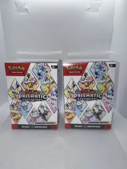 Pokemon TCG Prismatic Evolutions Booster Bundle x2 - BRAND NEW & SEALED - Image 1