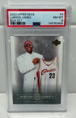 2003-04 Upper Deck Lebron James - Box Set Lebron James LeBron James #9 (RC) - Image 1