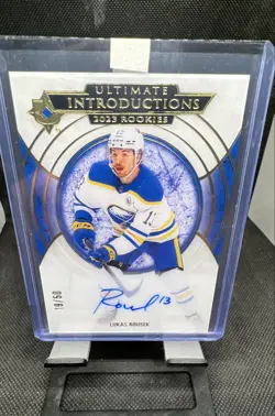 2023-24 Upper Deck Ultimate Collection - Ultimate Introductions Lukas Rousek... - Image 1