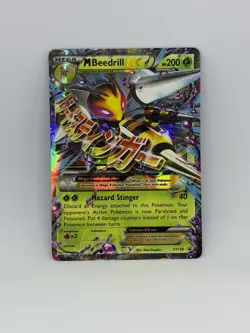 Mega Beedrill EX XY158 Black Star Promo - Image 1