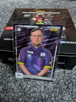 Luke Littler Panini PDC 2025 World Championship Darts Base Card First Edition - Image 1