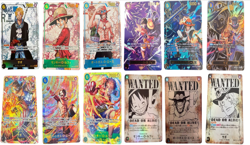 ONE PIECE Card Game Luffy Sabo Ace SP SEC Carrying on His Will OP13 japanese - Image 1
