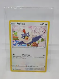 Rufflet Evolving Skies 136/203 Pokemon TCG Card NM/M Regular Common - Image 1