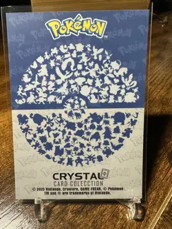 2025 Pokemon Crystal Card Collection Black Dark Edition #055 Golduck Holo - Image 3