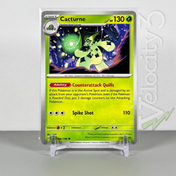 Pokemon TCG Card - Cacturne 6/198 Uncommon | 2023 Scarlet & Violet | NM/Mint - Image 1
