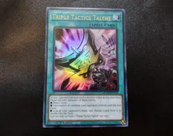 Triple Tactics Talent BLMM-EN170 Ultra Rare 1st Edition Yugioh Card NM - Image 1