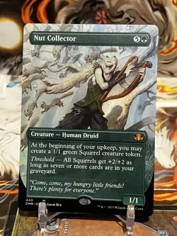 MTG | Nut Collector (Borderless Alternate Art) [Dominaria Remastered] Non-Foil - Image 1