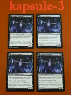 4x Ecstatic Awakener & Awoken Demon | Innistrad Remastered | MTG Magic Cards - Image 1