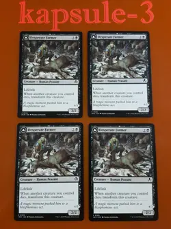 4x Desperate Farmer & Depraved Harvester | Innistrad Remastered | MTG Magic - Image 1