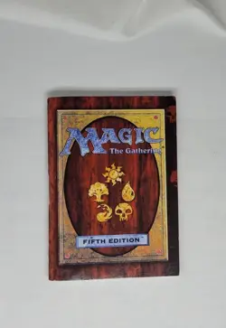 Magic Gathering (Mtg) - 5th Fifth Edition Rulebook Booklet Guide Vintage Retro - Image 1