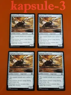 4x Galvanic Juggernaut | Innistrad Remastered | MTG Magic Cards - Image 1