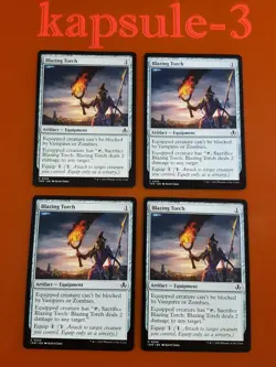 4x Blazing Torch | Innistrad Remastered | MTG Magic Cards - Image 1