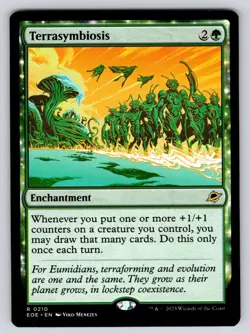 Terrasymbiosis R Edge of Eternities 210 NM MTG Magic TCG - Image 1