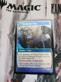MTG Mindbreak Trap (Future Sight) Mystery Booster 2 MB2 Foil NM Mint Magic - Image 1