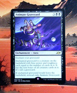 MTG Animate Graveyard Regular UNF 65 NM R - Image 1