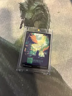 MTG Forest (0291 Foil) The Lost Caverns of Ixalan (LCI) #291 Magic the Gathering - Image 2