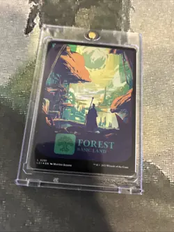 MTG Forest (0291 Foil) The Lost Caverns of Ixalan (LCI) #291 Magic the Gathering - Image 3