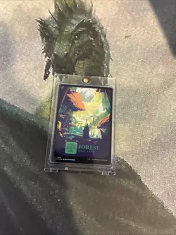 MTG Forest (0291 Foil) The Lost Caverns of Ixalan (LCI) #291 Magic the Gathering - Image 5