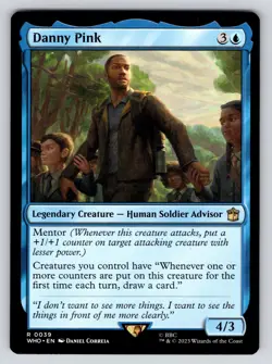 Danny Pink R Universes Beyond: Doctor Who 39 NM MTG Magic TCG - Image 1