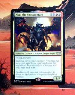 MTG Akul the Unrepentant Regular OTJ 189 NM R - Image 1