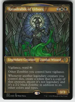 Ratadrabik of Urborg (Textured Foil) Foil R Dominaria United 353 MTG - Image 1