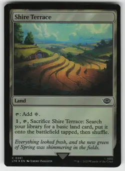 Shire Terrace Foil C Universes Beyond: The Lord of the Rings: MTG - Image 1