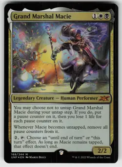 Grand Marshal Macie Foil M Unfinity 168 MTG - Image 1