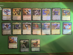 MTG - Transformers (BOT) - Complete Set (#1-15)w/ Ravage & Laserbeak Tokens foil - Image 1