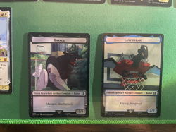 MTG - Transformers (BOT) - Complete Set (#1-15)w/ Ravage & Laserbeak Tokens foil - Image 2