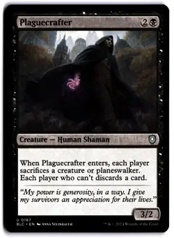 Plaguecrafter NM BLC Commander: Bloomburrow MTG - Image 1