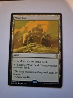 1x Wasteland Eternal Masters Regular Rare NM x1 - Image 1