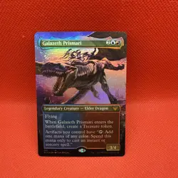Galazeth Prismari Foil - Borderless Strixhaven: School of Mages NM MTG - Image 1