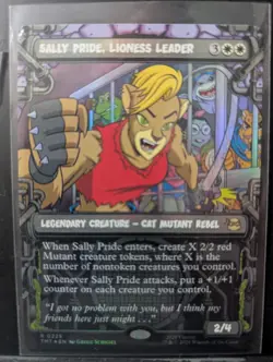 Sally Pride, Lioness Leader - Showcase Foil 225 TMT SealedinSleeve - Image 1