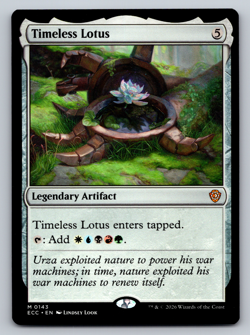 Timeless Lotus - Commander: Lorwyn Eclipsed MTG - DOE - Image 1